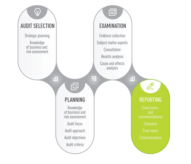 Reporting the Results of an Audit of Efficiency