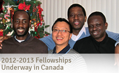 Welcome 2012-2013 International Fellows