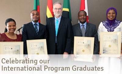 2014-2015 International Fellows Graduation