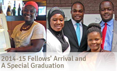 2014-15 Fellows' Arrival and a Special Graduation