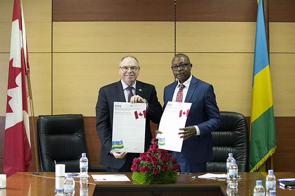 MOU signing for our International Governance, Accountability and Performance Program
