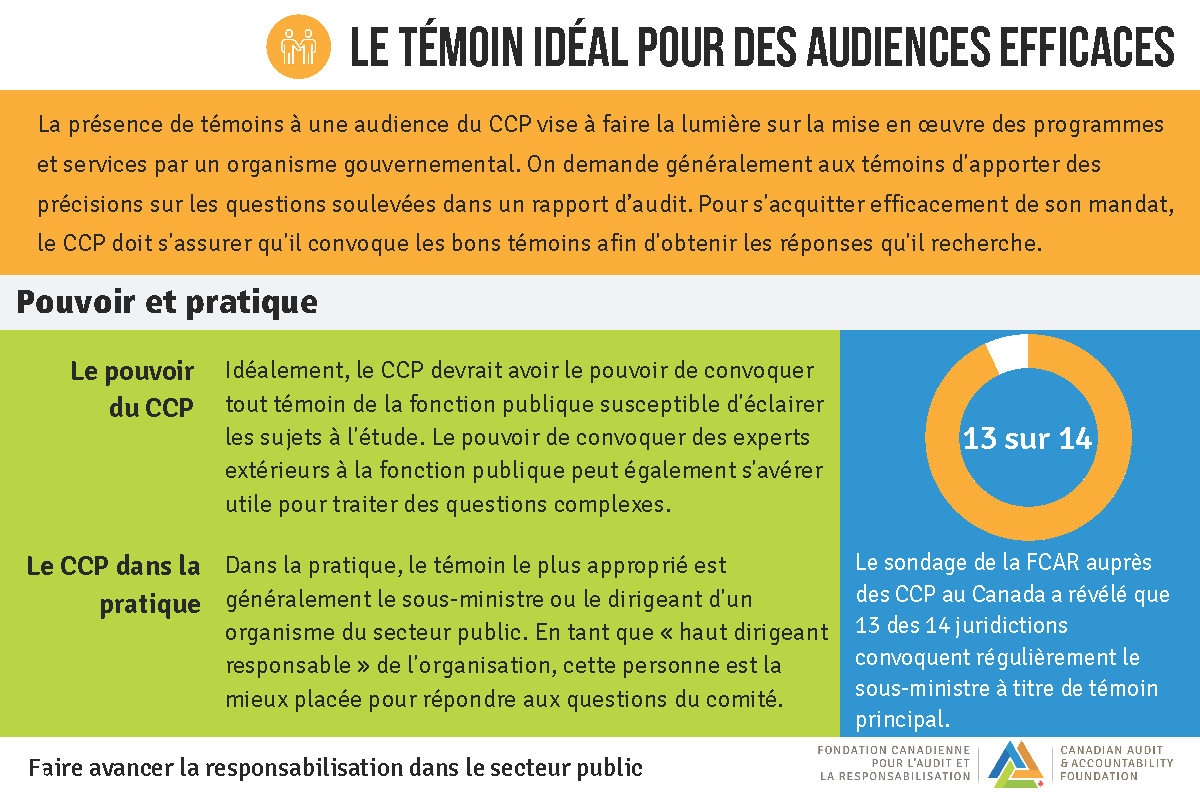 Le témoin idéal pour des audiences efficaces